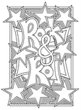 Download, print, color-in, colour-in Page 7 - Rock and Roll